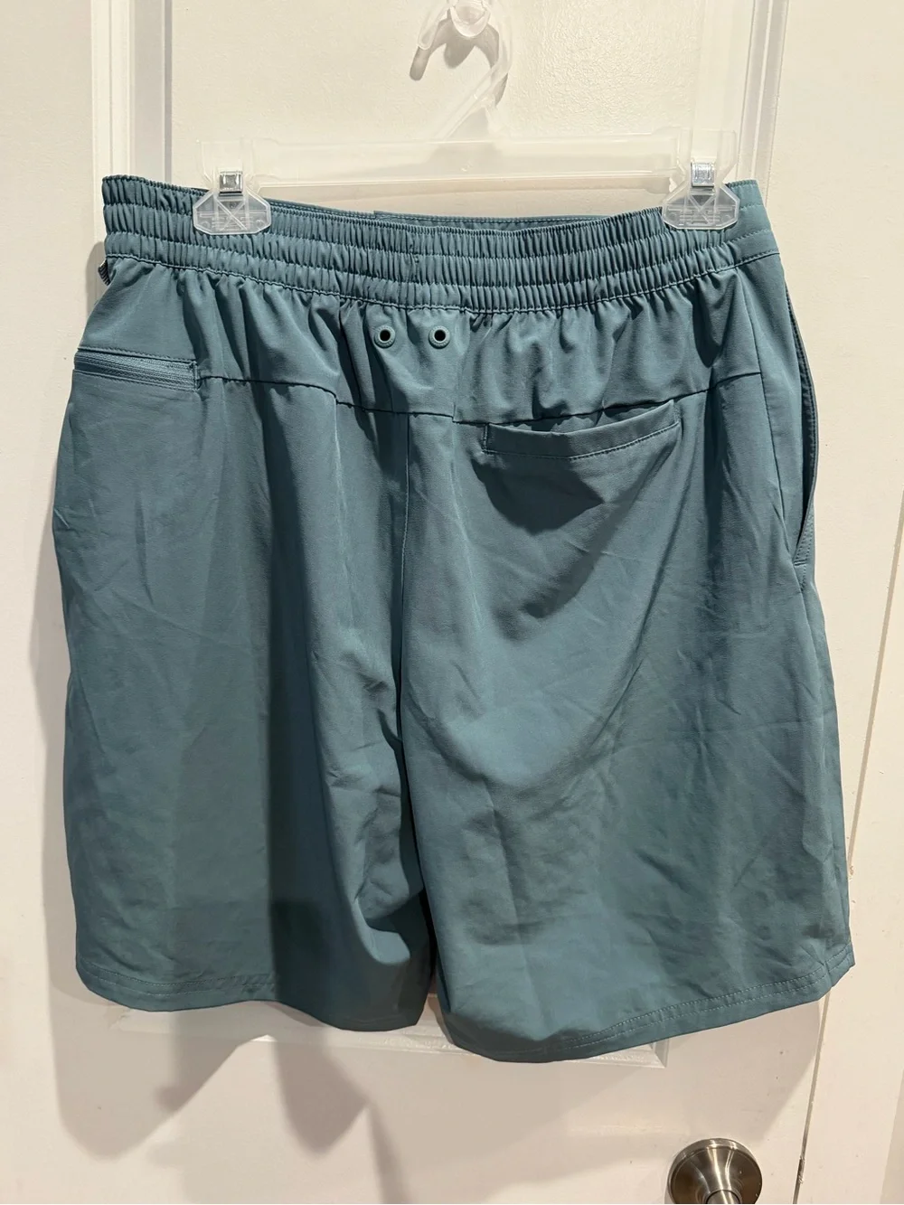 LANDS’ END Men's Teal Swim Trunks - Lightweight‎ Swim Short SIZE M / 32-34